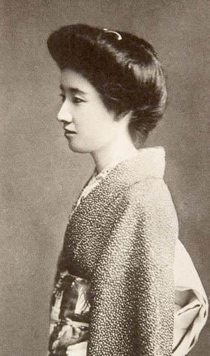 大正三美人のひとり・柳原白蓮